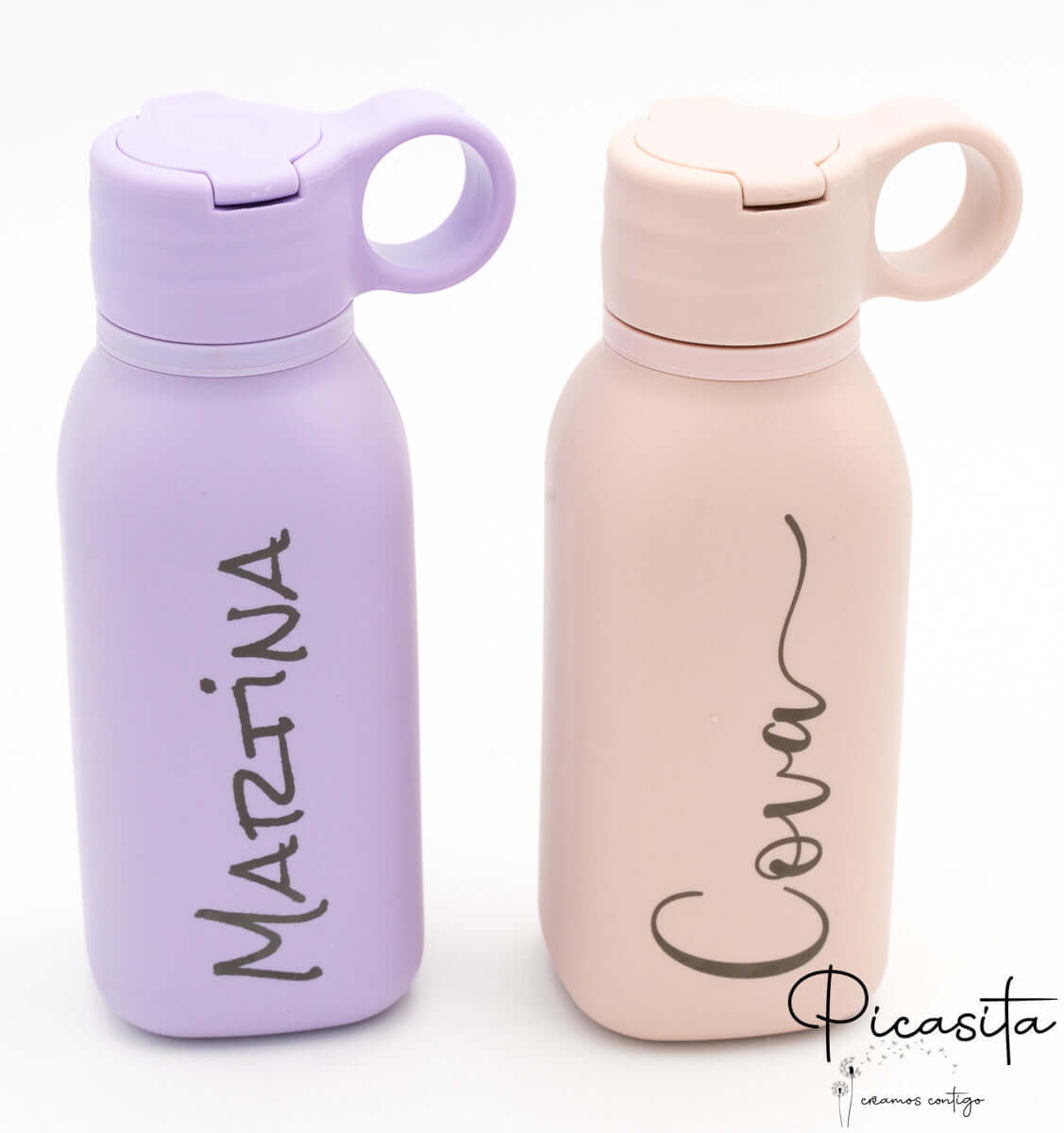 El arte de regalar identidad: La psicología detrás de la botella de silicona personalizada de Picasita