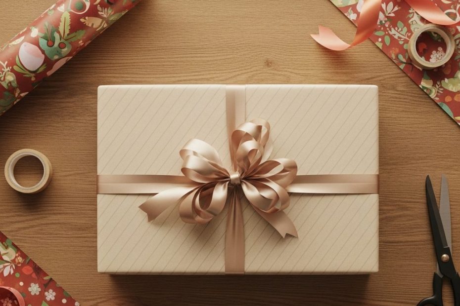 Cómo envolver un regalo bonito en cinco minutos